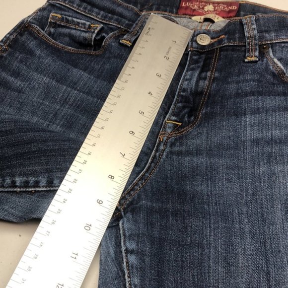 VINTAGE LUCKY BRAND SOFIA BOOT JEANS 12/31x30 🍀 - Picture 9 of 11